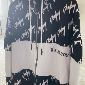 Playboy X Misguided Zip Up Jacket